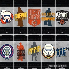 Topps Star Wars Digital Card Trader Gray 10 Card Solo Modernography Insert Set