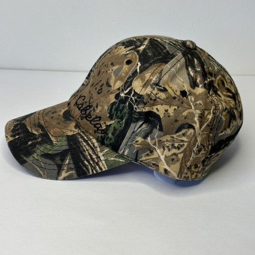 Cabela’s Camo Cap Hat Adjustable Snapback Trucker Fishing Hunting Outdoors - Picture 3 of 9