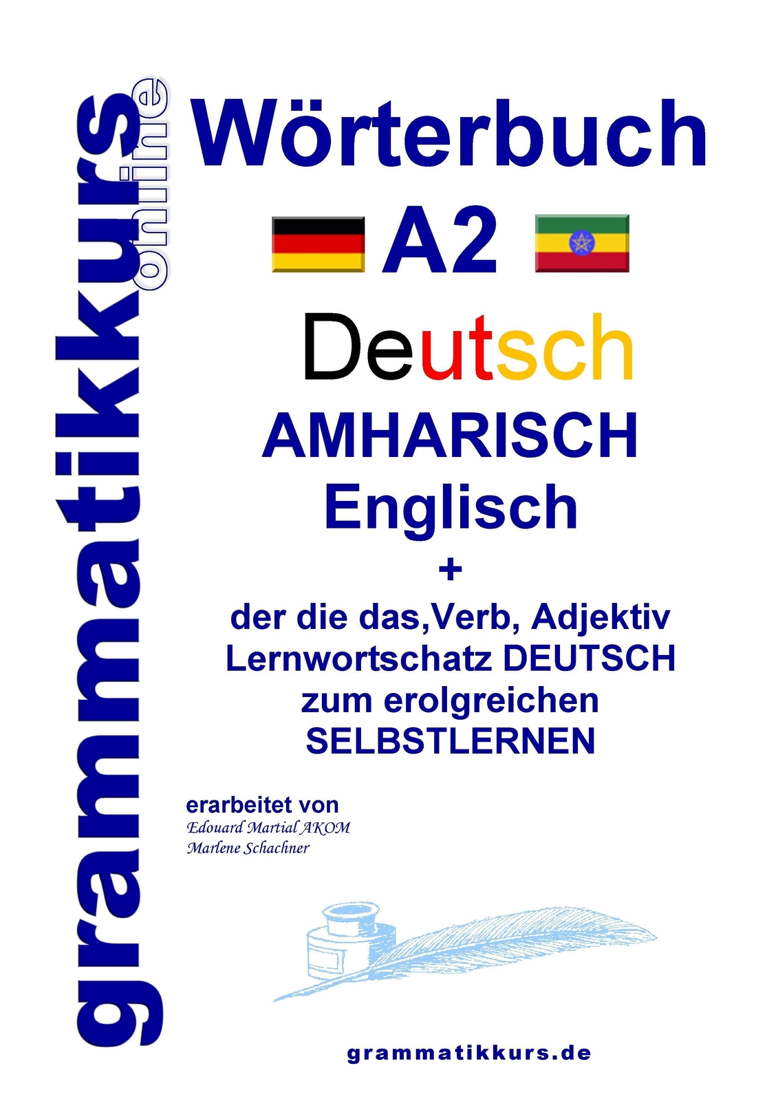 Thumbnail - Wörterbuch Deutsch - Amharisch - Englisch A2 | Marlene Schachner |