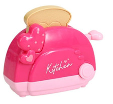 new Just Pretending Play Toy Pink Toaster