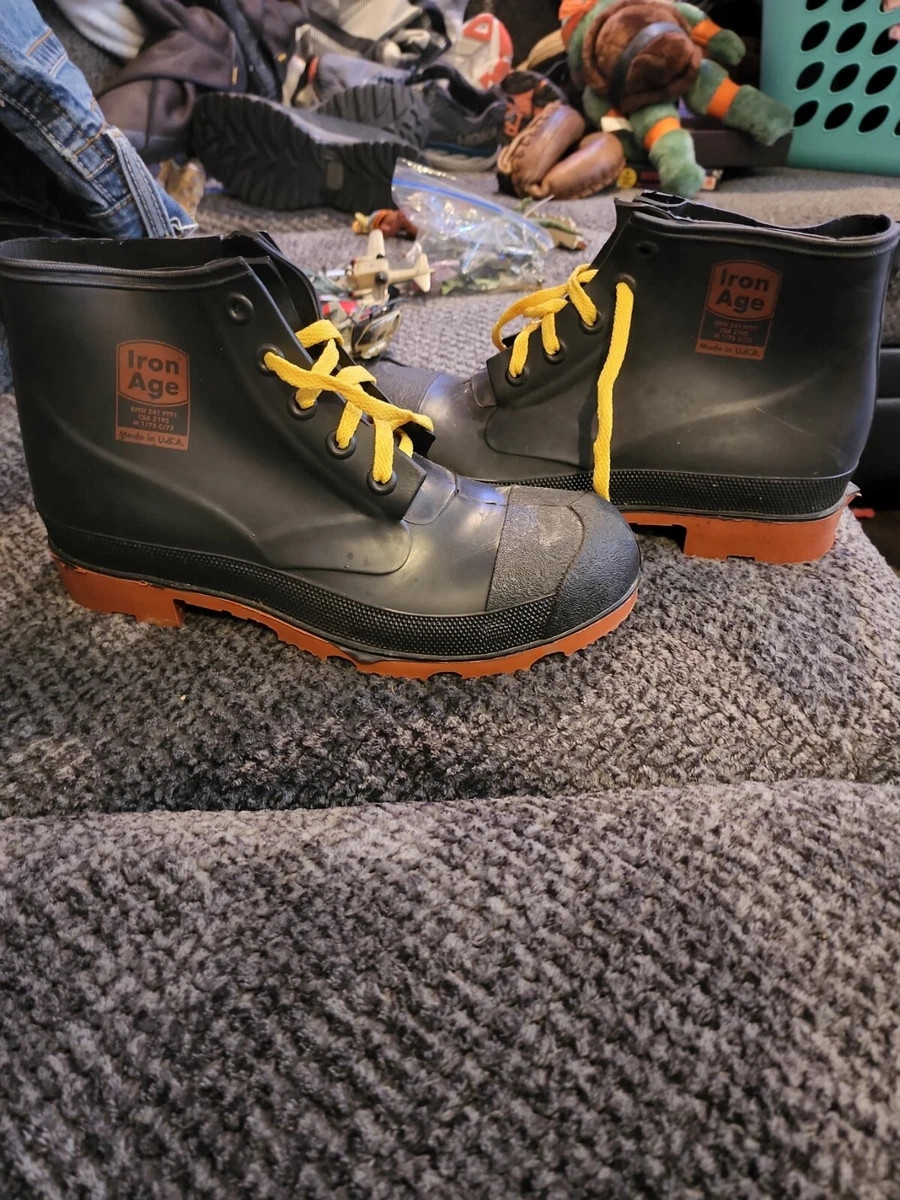 Iron toe boots hotsell