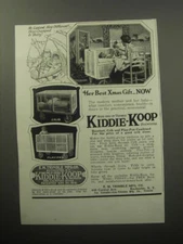 1920 Kiddie-Koop Bassinet, Crib and Play-Pen Advertisement - Her best Xmas Gift