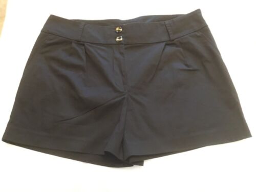 Oasis Ladies size 12 14 Black Smart Shorts Immaculate - Picture 1 of 3
