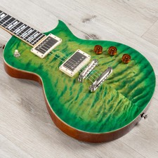 Esp Usa Eclipse Guitar, Quilt Maple, Duncan Saturday Night Specials, Lime Burst