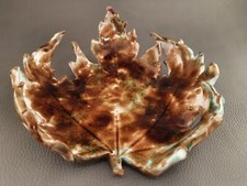 VINTAGE ANNI 50 CENTROTAVOLA CIOTOLA A FORMA FOGLIA DESIGN FAUSTO MELOTTI ?