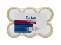 Tartan Mailing Packaging Tape 1.88-inch X 54.6-yard 6-pack 3690-6 Free Ship Tartan Mailing Packaging Tape 1.88-inch X 54.6-yard 6-pack 3690-6 Free Ship