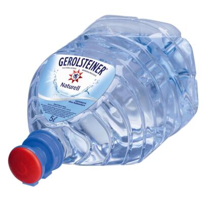 4x Gerolsteiner Mineralwasser Naturell 854 5,0l PET pfandfrei