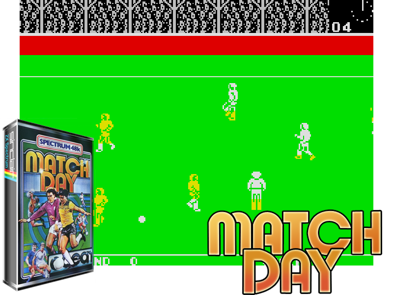 Sinclair ZX Spectrum 48K Game - MATCH DAY - Ocean - Tested