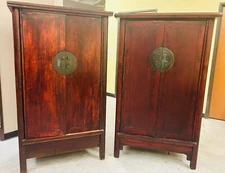 Antique Chinese Ming Cabinets (3722) (A Pair), Circa 1800-1849