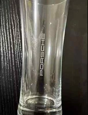 RARE Genuine Porsche Beer Drinking Glasses Flutes German Made Schott Zwiesel NEW