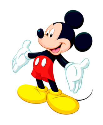 Autocollant Vinyle Mickey Mouse – Visage Blanc, Transfert, Taille Au Choix