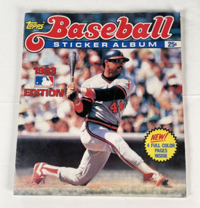 Topps 1983 Baseball Sticker Album