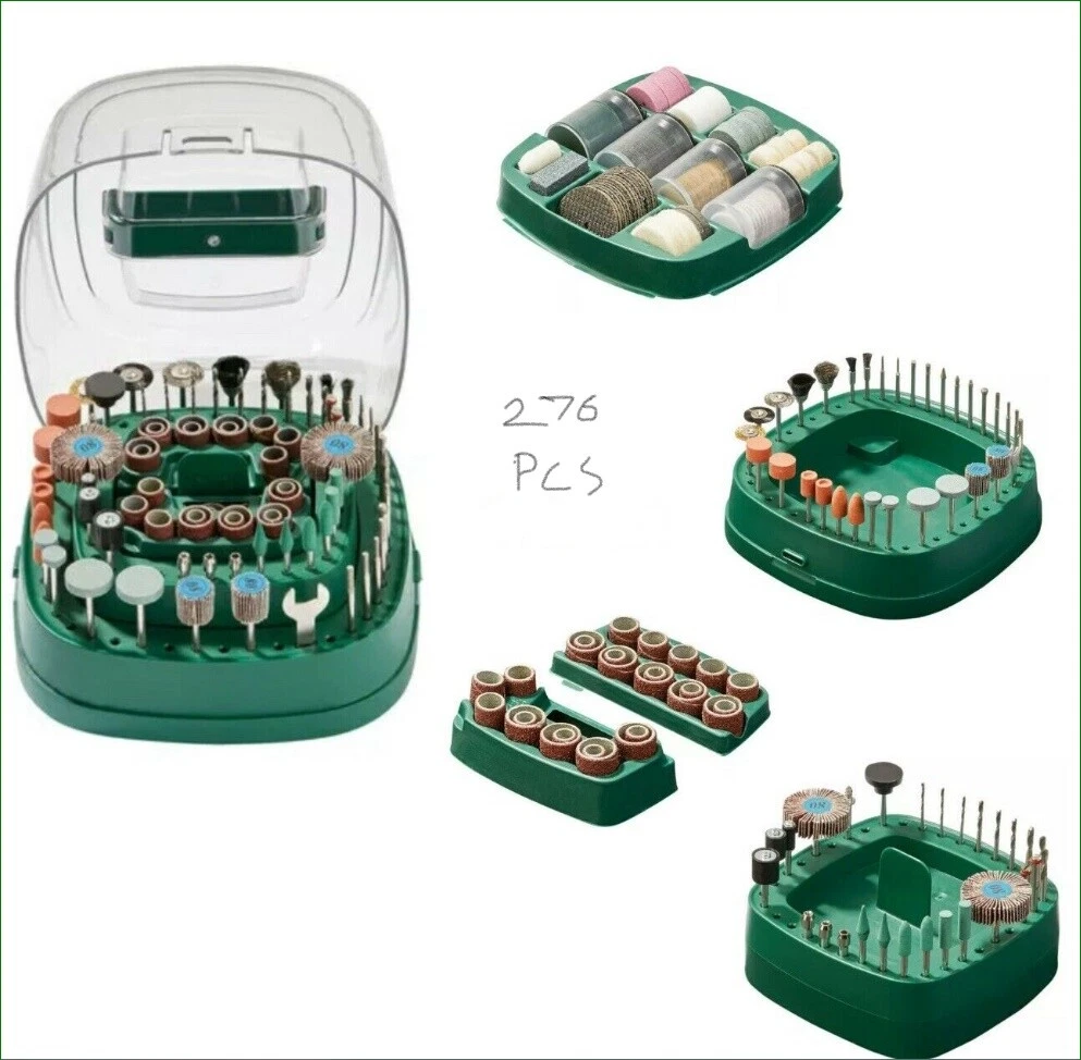 Rotary Tool Accessory Set 276 piece set New