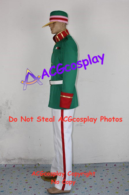 Howls Moving Castle King Cosplay Costume include cap and belt ACGcosplay image 2