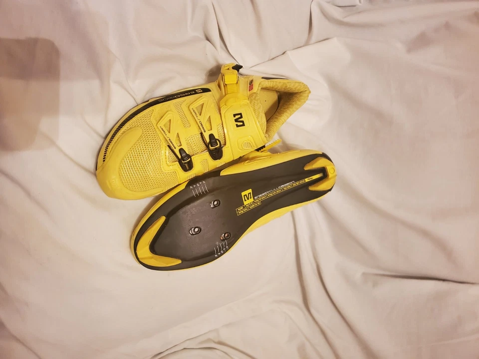 Велосипедные туфли Mavic Fury MTB SPD | желтые | 40 евро / M 7 / Япония 25 - Изображение 2 из 3