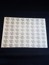 Planche De 64 anciens Bons points couleur jaune école 1950’s à 1960’s