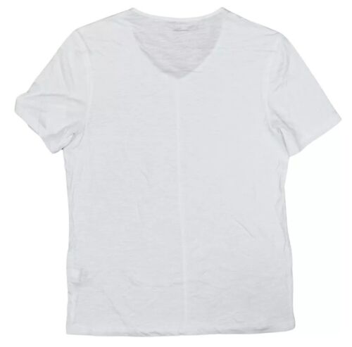 INC International Concepts Men's V Neck T Shirt Solid Short Sleeves White SZ XXL