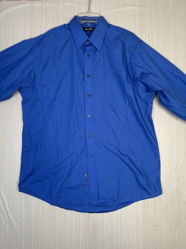 PURITAN men's long sleeve Sz 16 (32/33) dress shirt POCKET 50” chest. EXCELLENT - Picture 4 of 12