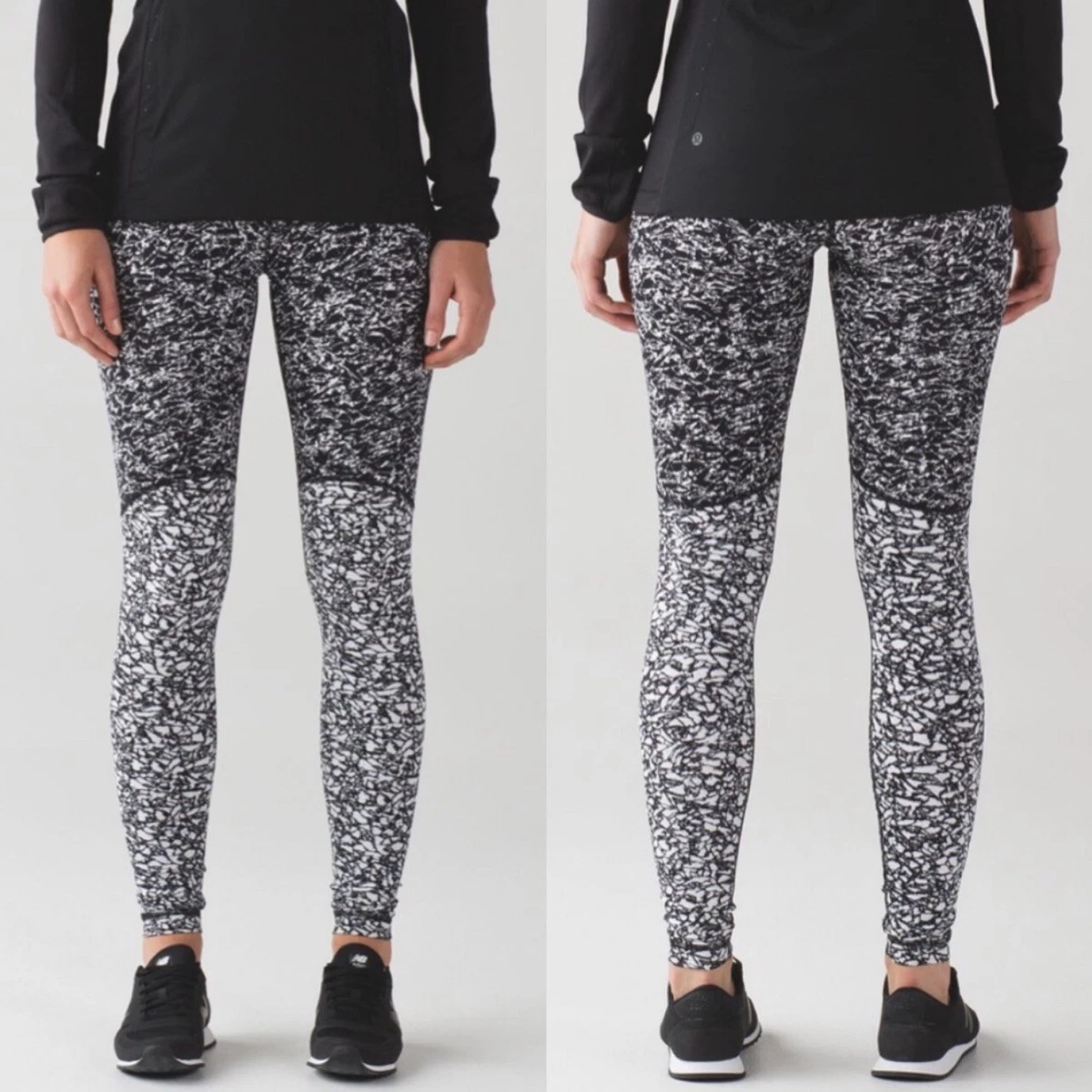 Lululemon wunder under black and best sale white