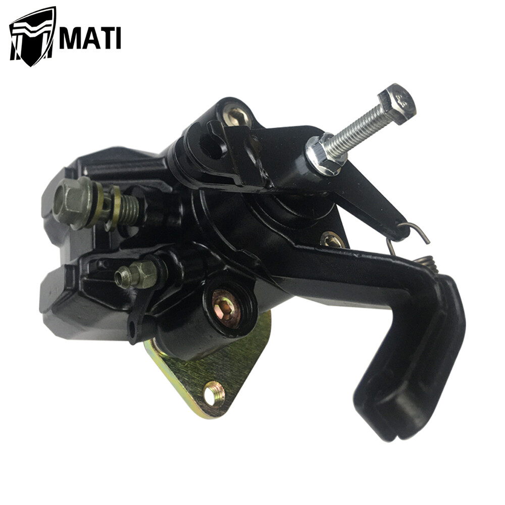 Yamaha Warrior 350 Carburetor Rear Brake Caliper For Ya-maha Warrior 350 1987-2004 / Banshee 350 Wolverine 350 Raptor 660 Caliper With Parking Brake 1uy 2580w 01 00 1991 Yamaha Warrior 350 - Foto 11