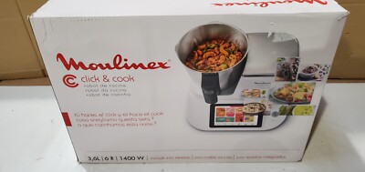 Moulinex HF506110 Click&Cook Küchenmaschine mit Kochfunktion (open box)