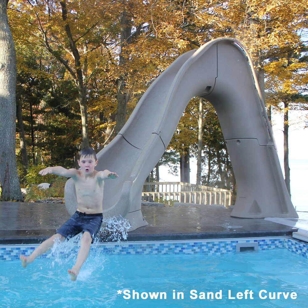 Playground Above Ground Pool Slides Clearance Commercial Swimming