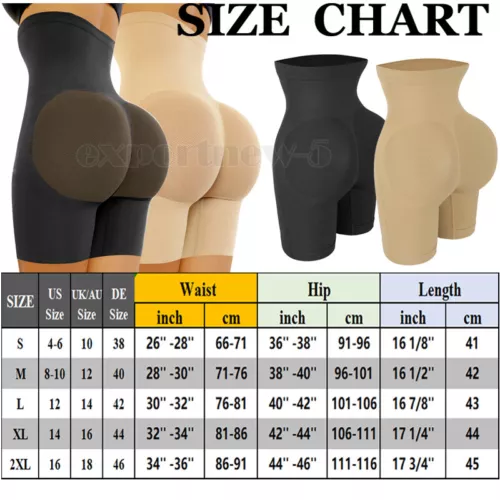 Women High-waisted Butt Lifting Shorts BBL Panty Body Shaper Seamless Anti-Slip - Picture 2 of 36