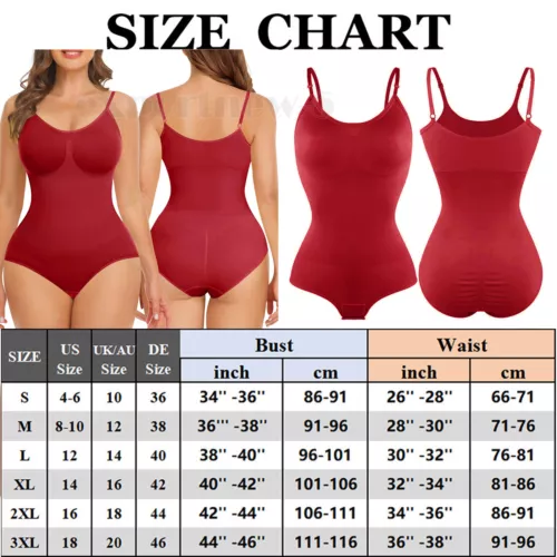 Bauchkontrolle Bodysuit Slip Sculpting Shaper Tank Top Bodys Snatched Waist - Bild 26 von 66