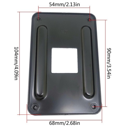 CPU Heatsinks Mounting Base Radiators for AM4 A320 X470 Metal Backplates - Afbeelding 8 van 15