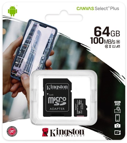 64GB Micro SD Card For LENOVO TAB E10 (WiFi),Tab M10 (WiFi) Tablet - Picture 2 of 4