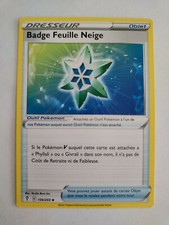 Carte Pokemon - Badge Feuille Neige 159/203 - Évolution Céleste EB07