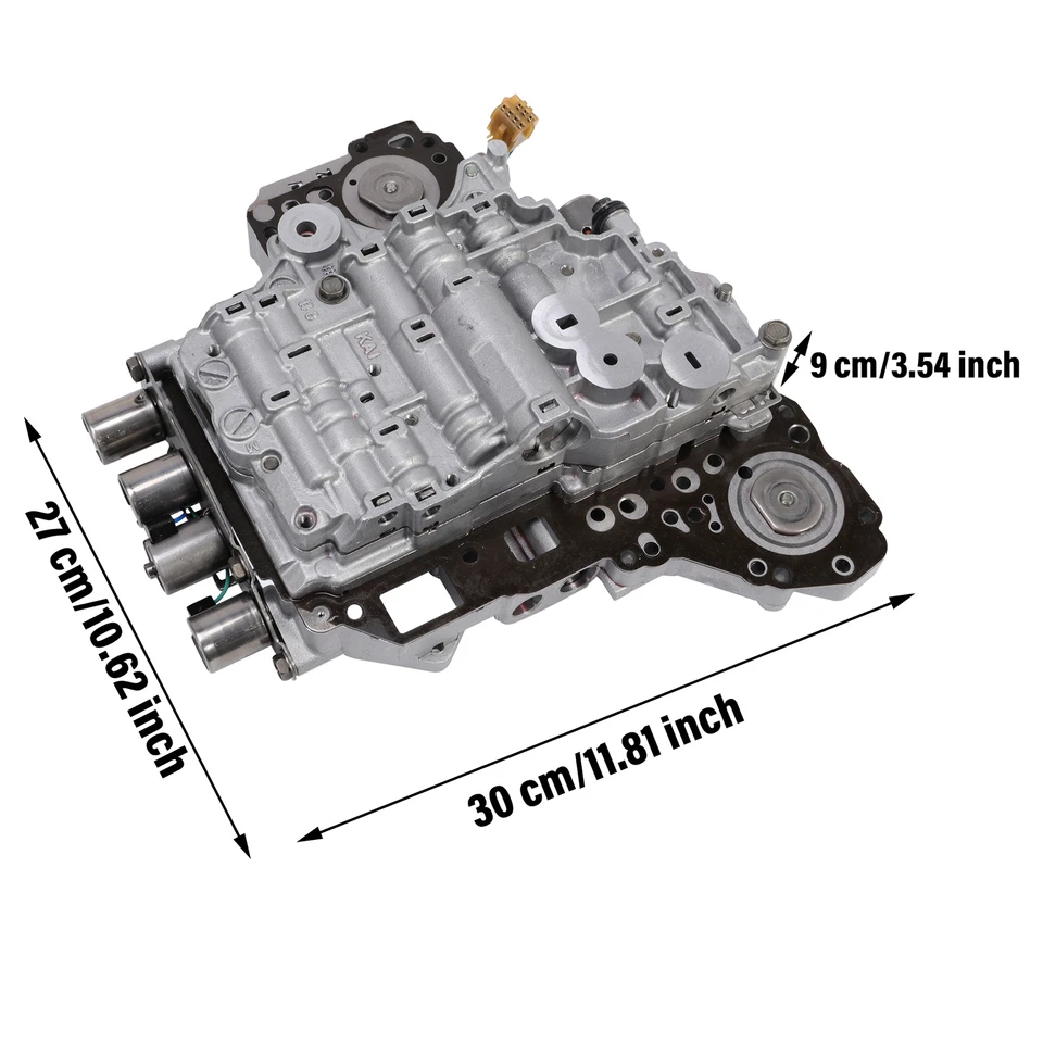RE4F04B Transmission Valve Body w/Solenoid For 2000-2006 Nissan Altima Maxima Foto 2 de 4