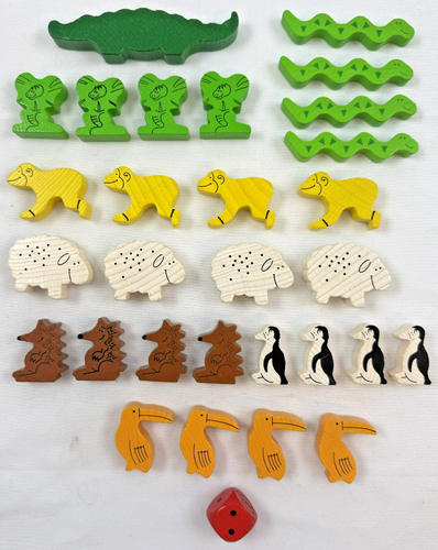HABA Tier Auf Tier Gesellschaftsspiel Lernspiel Kinderspiel Motorik Vollständig - Bild 2 von 6