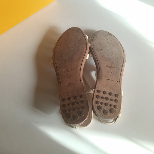 Sandali Car Shoe bianchi mis 37 - Foto 7 di 12