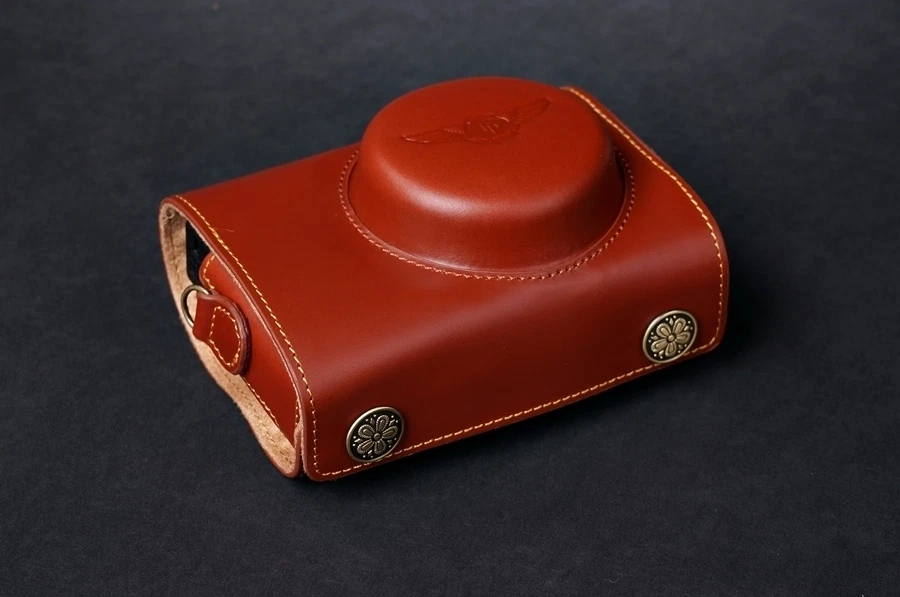 Handmade Genunie real Leather full Camera Case cover bag for Nikon COOLPIX P330 - Image 2 of 4