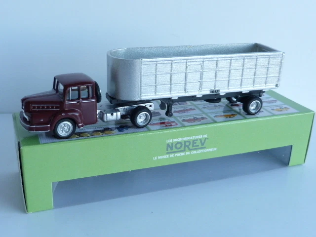NOREV 550005 CAMION UNIC TITAN ET SA REMORQUE 1/87 EME