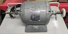 Baldor 1/6 2.1A model 350 Jewelry Dental Polisher Lathe 2-Chuck