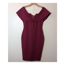 Windsor Red Mini Dress Medium