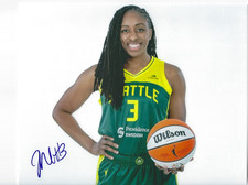 NNEKA OGWUMIKE Signed 8.5 x 11 Photo Signed REPRINT Basketball WNBA Storm