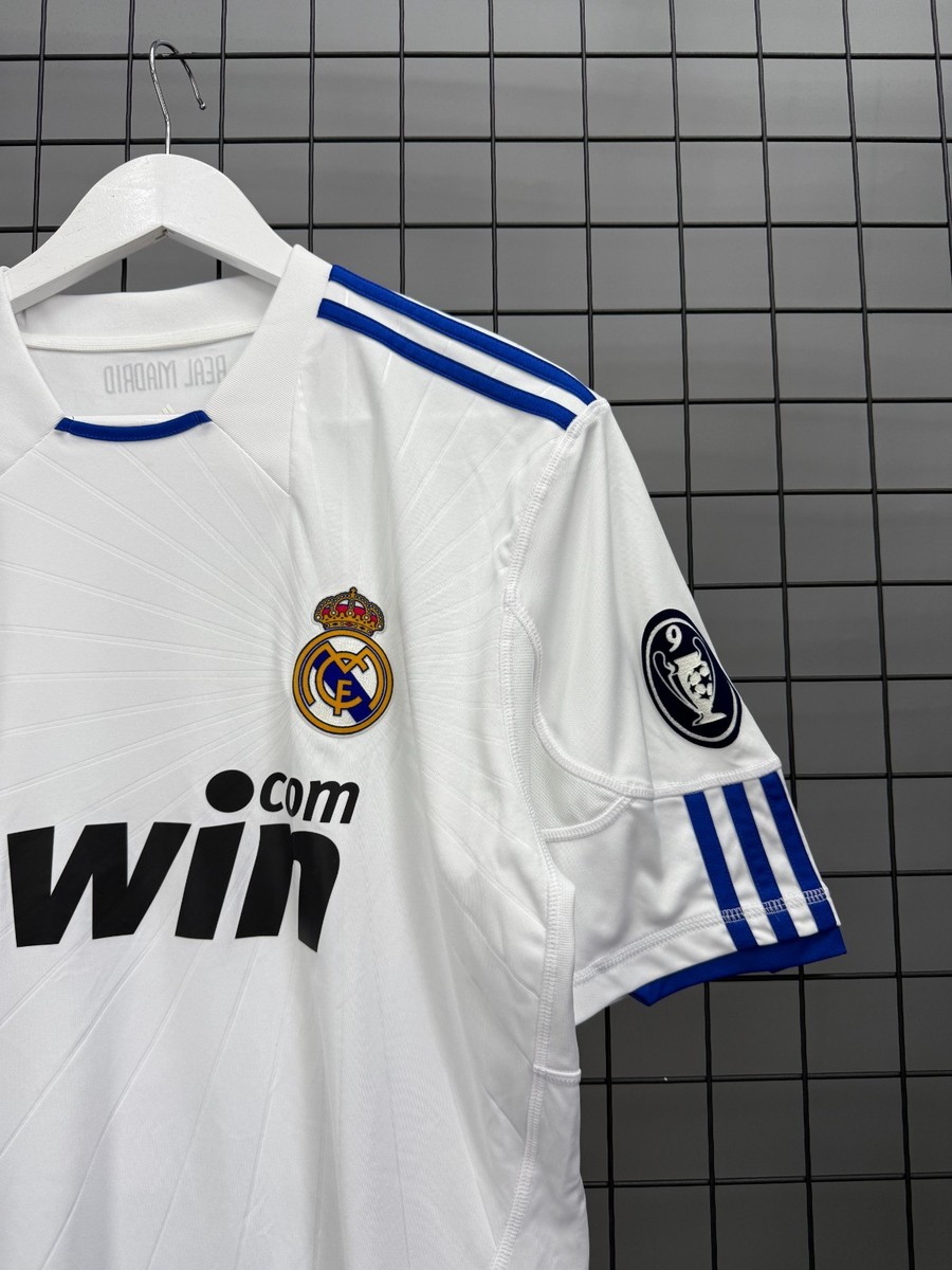 Adidas Real Madrid Jersey 2010 2011 Home UCL Climacool White Shirt