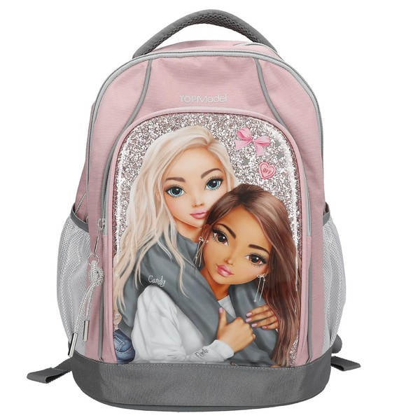 Depesche 13316 Topmodel My BFF - Schoolrugzak In Roze En Grijs, Met Modelmotief-image