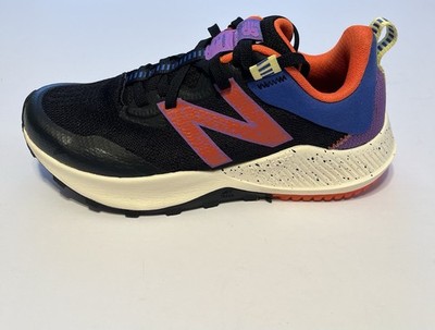 New Balance Women s Shoes 6 Dynasoft Nitrel V4 Trail Runnign Black / Orange