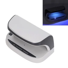 UV Counterfeit Bill Money Detector Automatic On Off Currency Detector