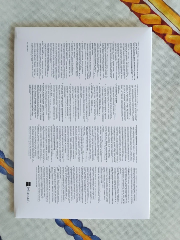 Software MICROSOFT Windows 10 Pro 1 PACK 64Bit ITALIANO OEI DVD BOX - ORIGINALE - Immagine 2 di 3