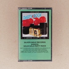 Various Artists, Solid Gold Party Rock, 1982, New/Sealed Cassette Tape