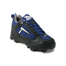 Tanel 360 REV-D Low Baseball/Softball Cleats - Black/Royal - (M) 4.5 / (W) 6.0