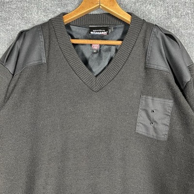 Blauer Commando Sweater Mens XL Vintage Gore Wind Stopper Wool
