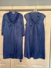 Vintage JC Penny Matching Nightgown  Robe Set Medium