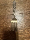 Superb Antique Gorham Sterling Silver Luxembourg Serving Fork 8" 65 Grams
