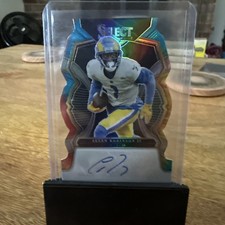 2022 Panini Select - Signatures Allen Robinson#SIP-AR Tie-Dye Prizm Die-Cut /25